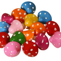 Colorful Mushroom Mix! - 1" Resin Mushrooms -16pcs - 218-0144