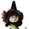Halloween Witch - Decorated Spun Cotton  - 4" Tall - 218-0164