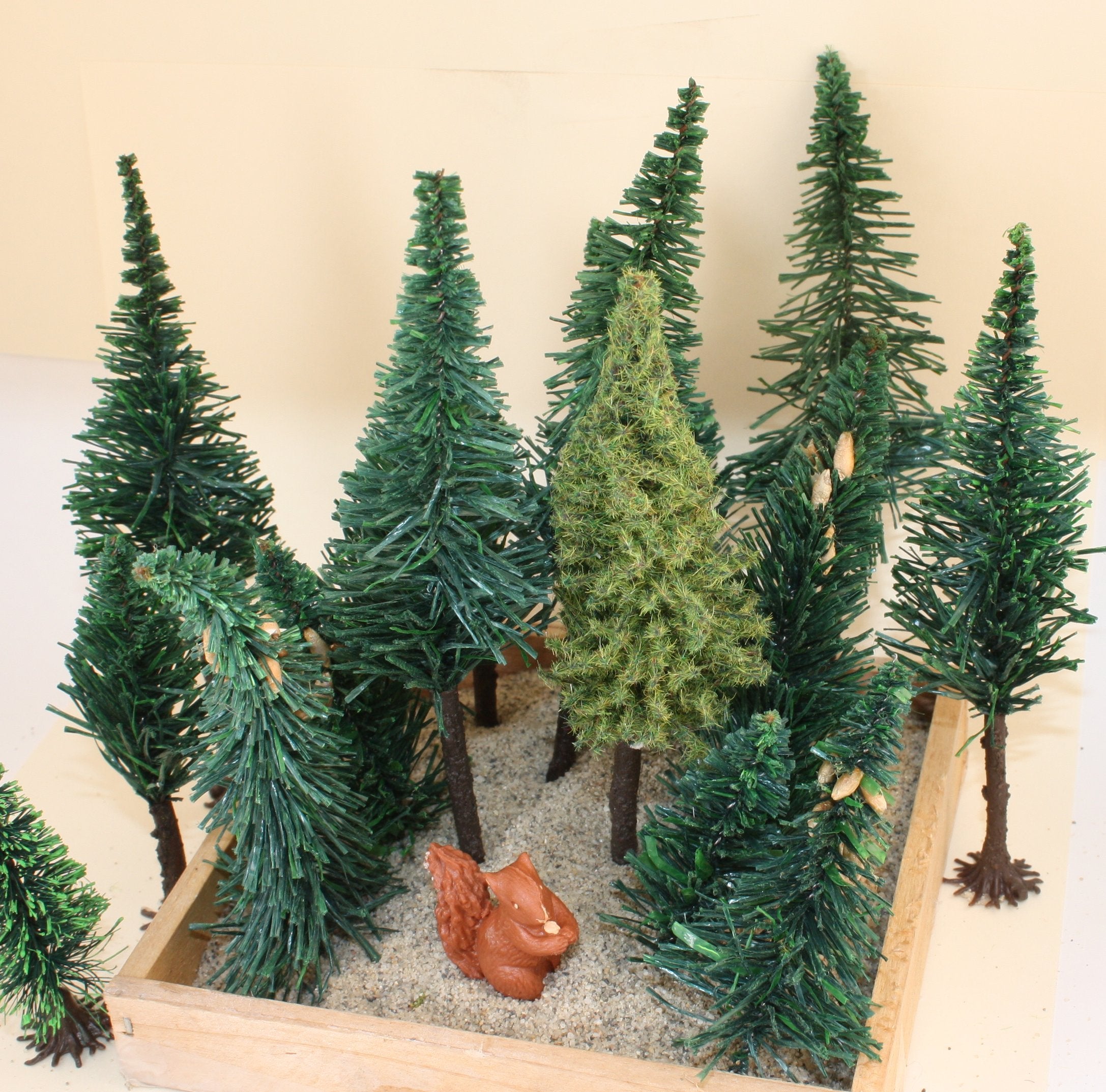 Forest Tree Set - 20 Assorted Pieces - 2" to 6" Tall  - 218-0514