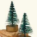 Micro Christmas Trees - Only 1" Tall - 6 Pcs - 218-0515