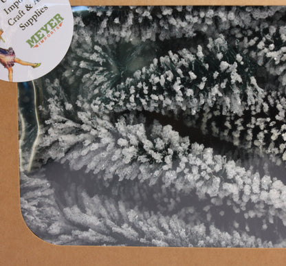 Snowy 4" to 8" Miniature Trees - German - 14 Pcs Set - 218-0521
