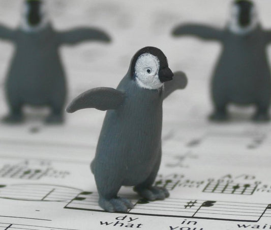 Penguin Babies - Hand Painted -  Set of 4 - 234-1322