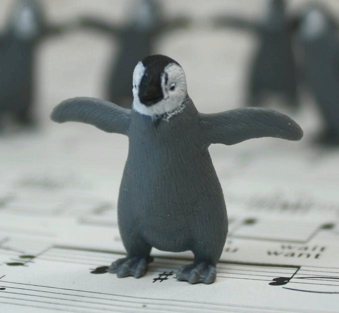 Penguin Babies - Hand Painted -  Set of 4 - 234-1322