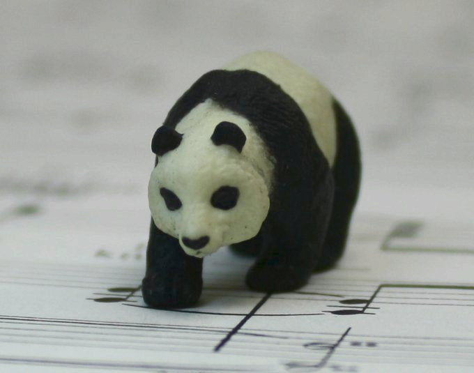 Panda Bears - Hand Painted -  Set of 4 - 234-2722