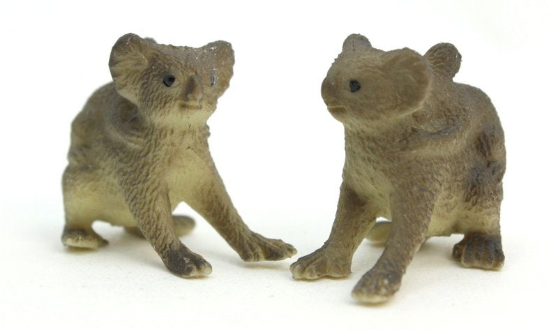 Koala with Baby -  Hand Painted -  Set of 4 - 234-3722