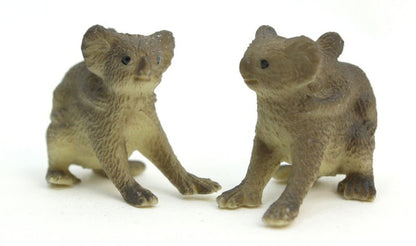 Koala with Baby -  Hand Painted -  Set of 4 - 234-3722