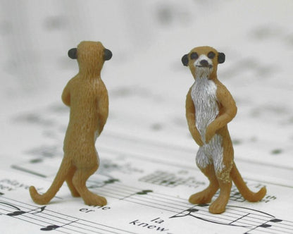 Meerkat Babies - Hand Painted -  Set of 4 - 234-3822