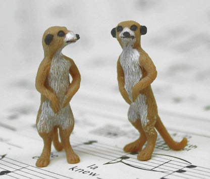 Meerkat Babies - Hand Painted -  Set of 4 - 234-3822