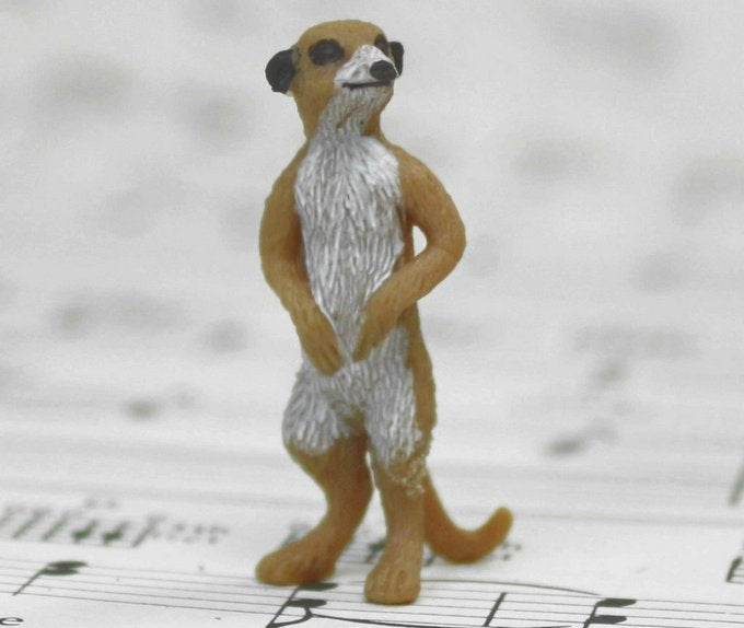 Meerkat Babies - Hand Painted -  Set of 4 - 234-3822