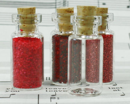Corked Vials - Small Vials w/ Corks Set of 6 - #310-1020
