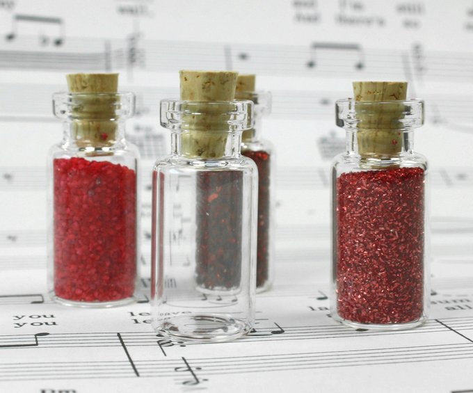 Corked Vials - Small Vials w/ Corks Set of 6 - #310-1020