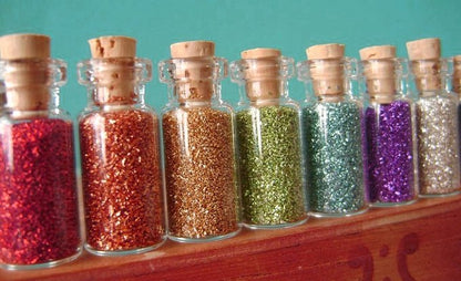 Corked Vials - Small Vials w/ Corks Set of 6 - #310-1020
