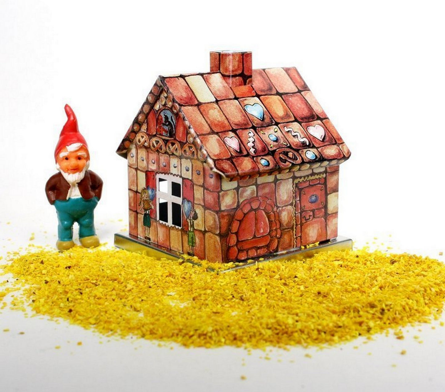 Yellow Model Wood Scenery Flakes - 2oz Zipbag - 311-0749