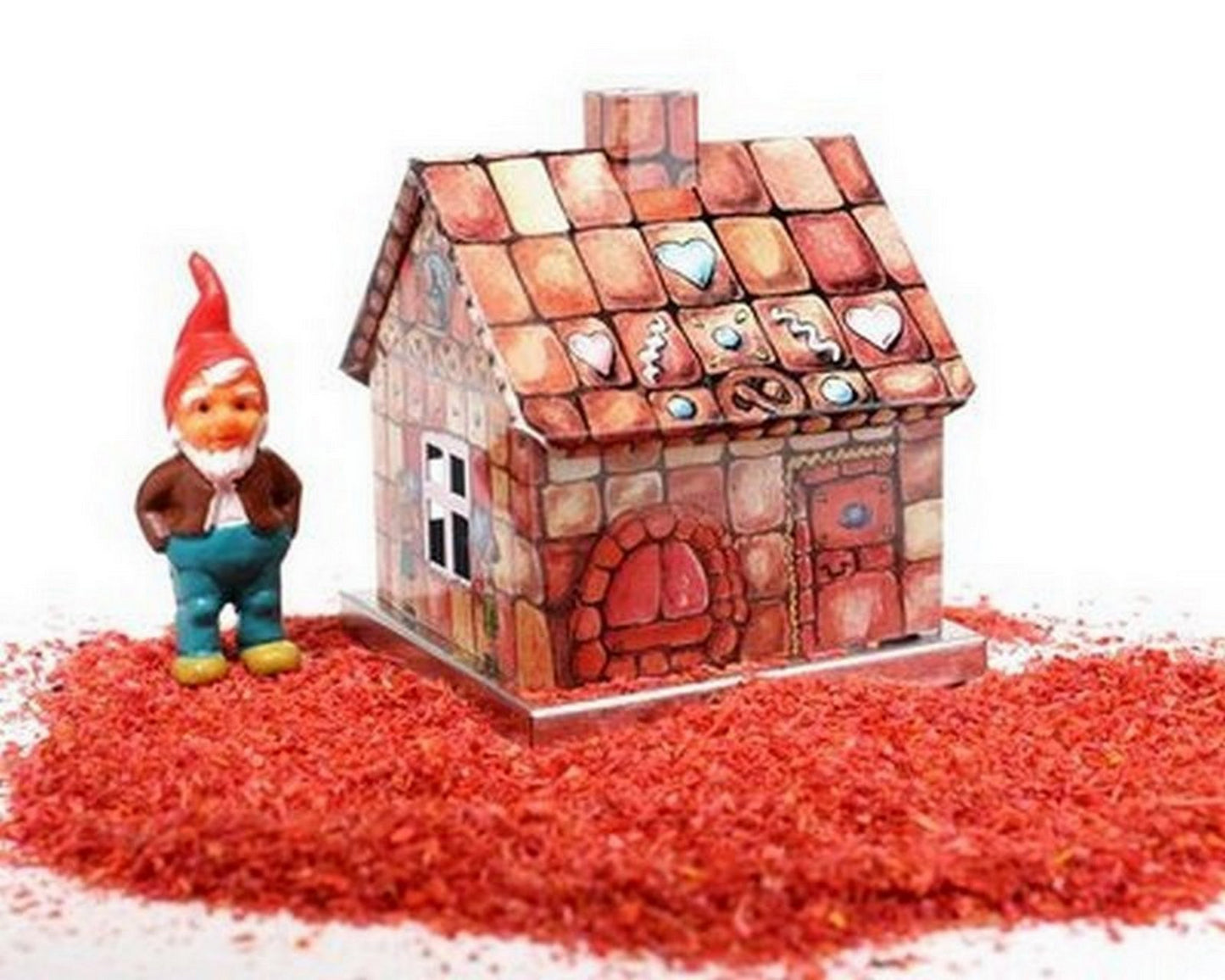 Red Model Wood Scenery Flakes - 2oz Zipbag - 311-0750