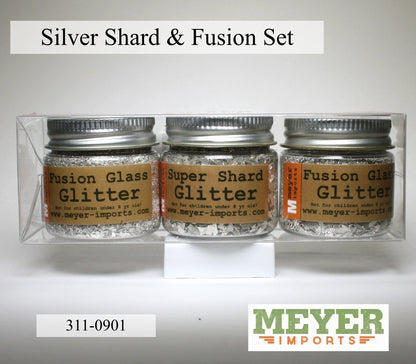 Silver Fusion and Shards - 3 Jars - 311-0901