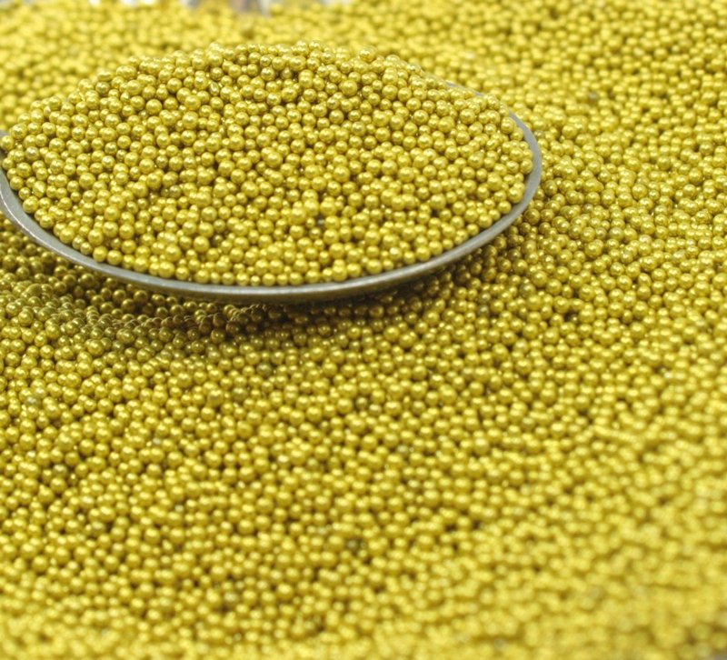 Gold - Glass Deco Beads (311-3008)