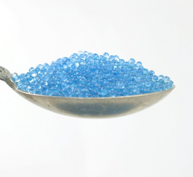 Clear Blue - Glass Deco Beads (311-3019)