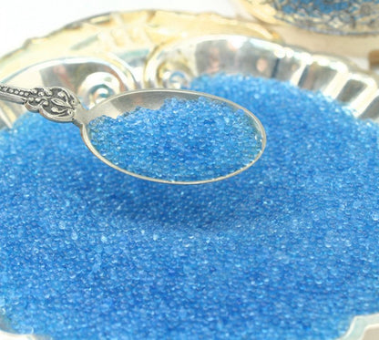 Clear Blue - Glass Deco Beads (311-3019)