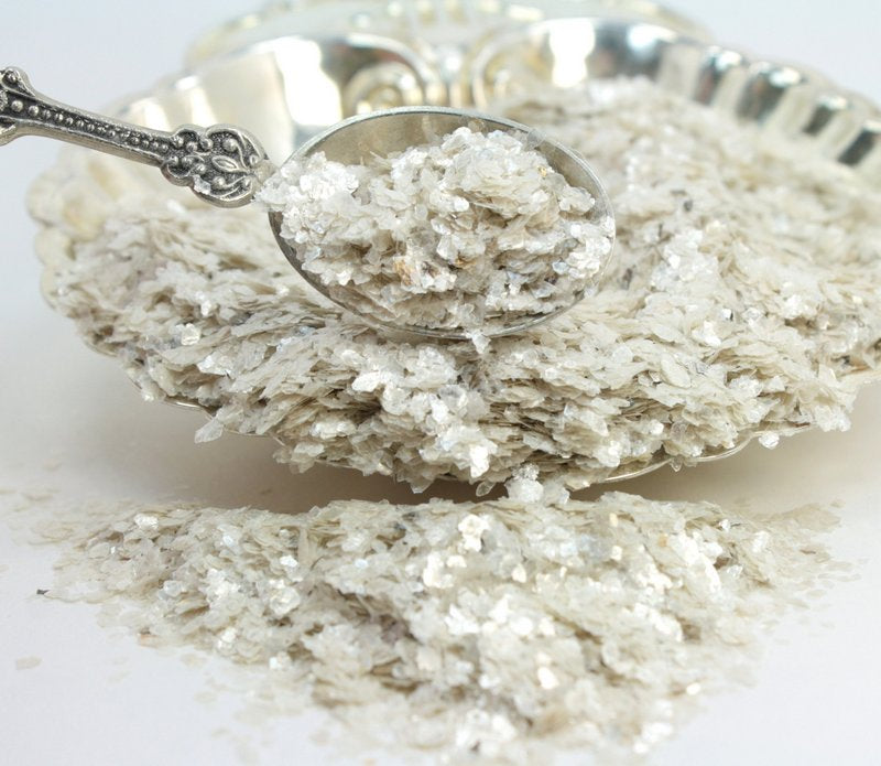 Cream White -  Natural Mica Flakes - 311-4347