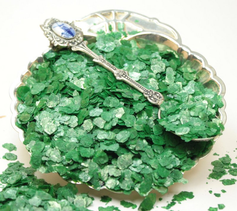 Green - Dark Green - Natural Mica - #311-4366