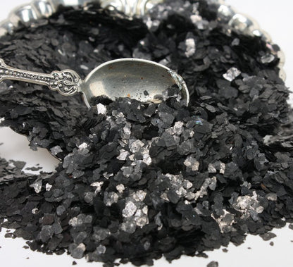Black Flakes - Natural Mica - #311-4395