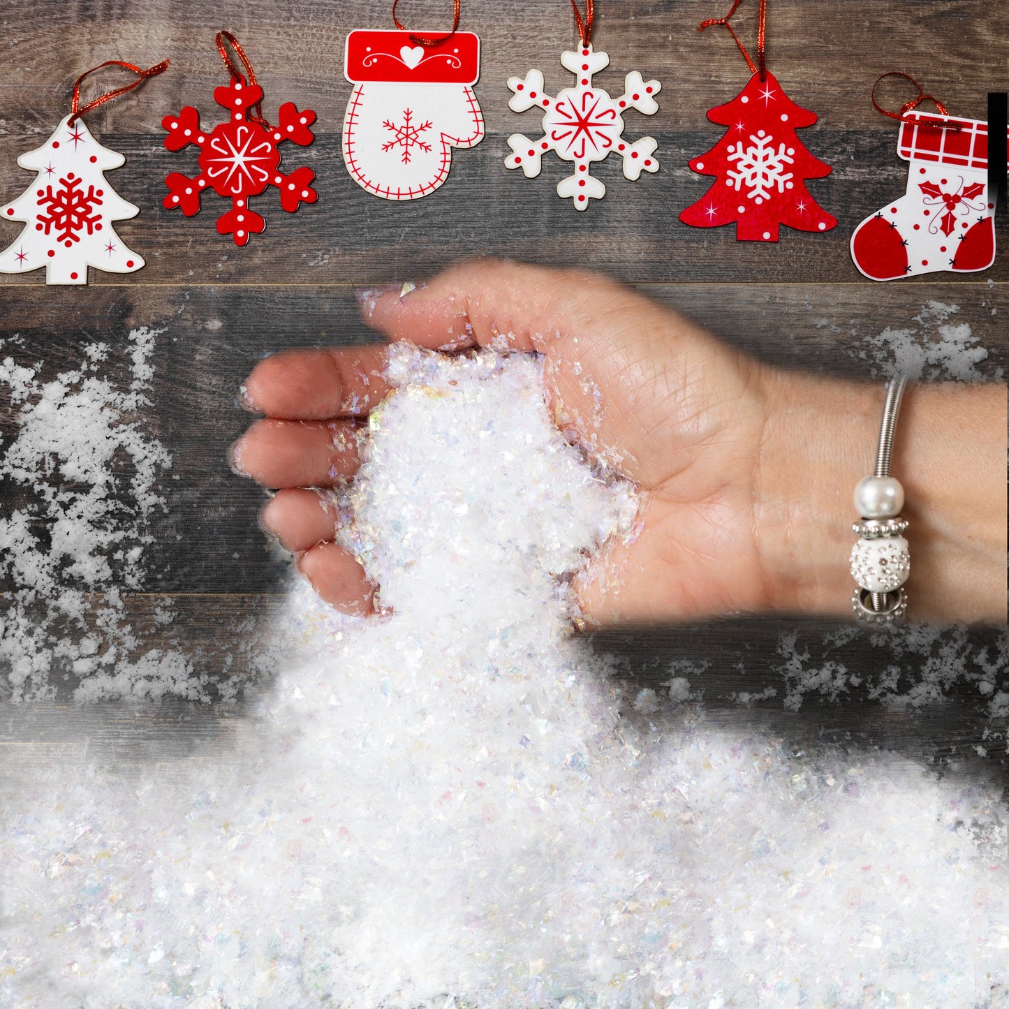Meyer Imports 12oz Holiday Artificial Snow Flakes for Christmas Decoration