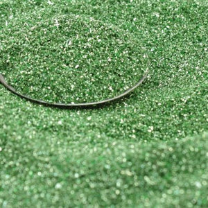 Green, Yellow Green Glass Glitter -  311-9-098