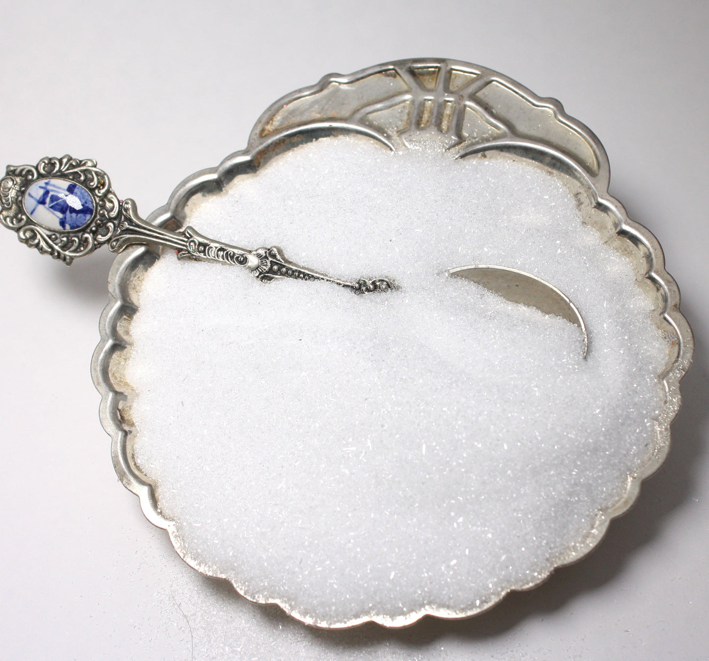 White - Clear Icy Glass Glitter - 311-9-WH