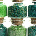 Green Medleys Set  of Corked Jars - 311-M-0603