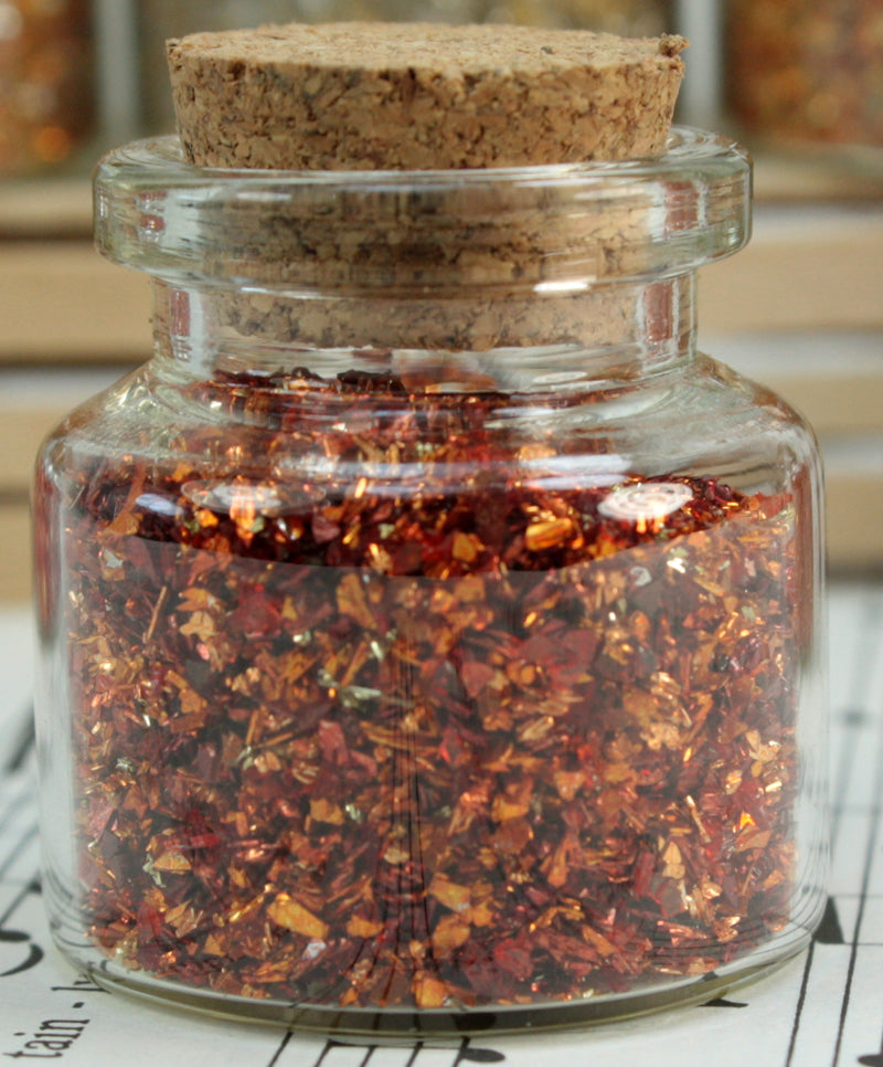 Orange Set of Corked Jars - 311-M-0604