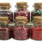 Medley Glitters Set of Corked Jars - 311-M-0605