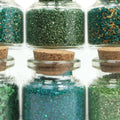 Green - Spring Green - Set of Glitter  - 311-M-0620