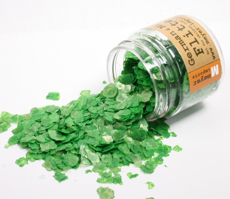 * Deep Blue, Purple, Light Green - Mica Flakes  - 311-M-0701