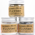 *White, Gold, Silver Iridescent Ice Flakes Flitter - 311-M-0705