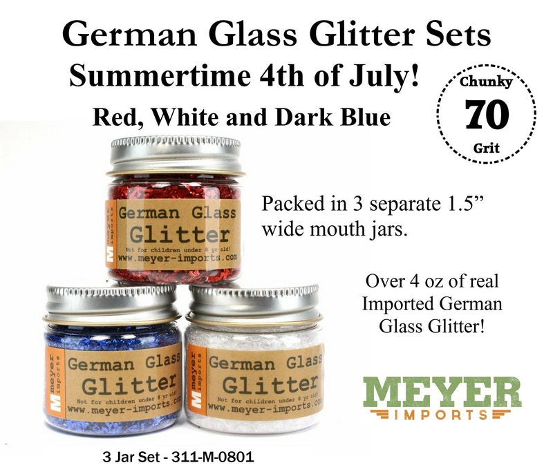 Holiday Glitters - 4th of July - 70 Grit Chunky - 311-M-0801