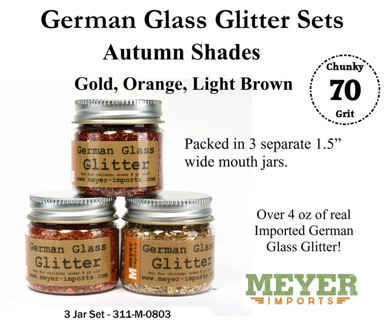 Holiday Glitters - Autumn Colors - 70 Grit Chunky - 311-M-0803