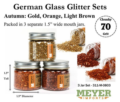 Holiday Glitters - Autumn Colors - 70 Grit Chunky - 311-M-0803