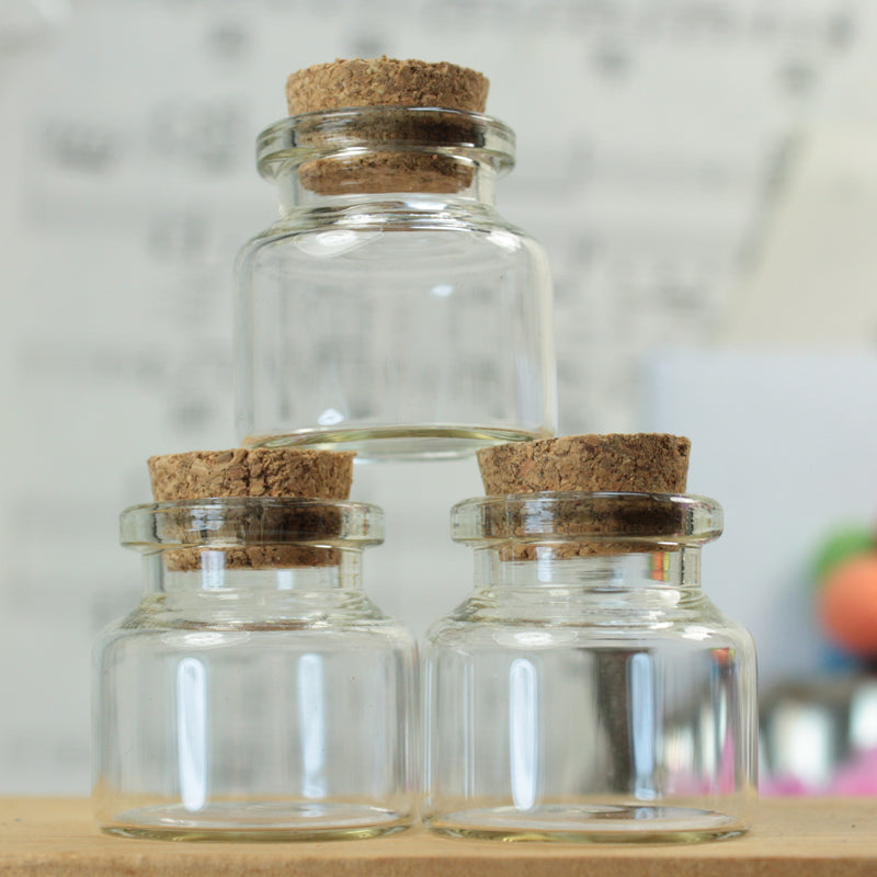Corked Jar - 1/2 oz Size - Set of 6 - #310-12-841