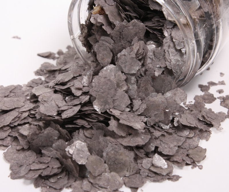 * Bright Red, Slate Gray, Nutmeg Brown Mica Flakes - 311-M-0704