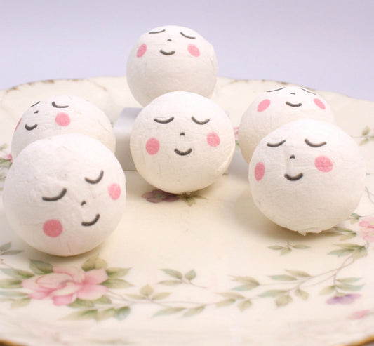 Angel Heads - 1.2" Cotton Heads - Set of 6 - 703-0040