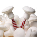 Mushrooms - Medium - 3/4" Spun Cotton - Set of 10 - 703-6180