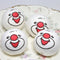 Clowns! - 1.5" White Spun Cotton Heads - Set of 2 - 703-7400