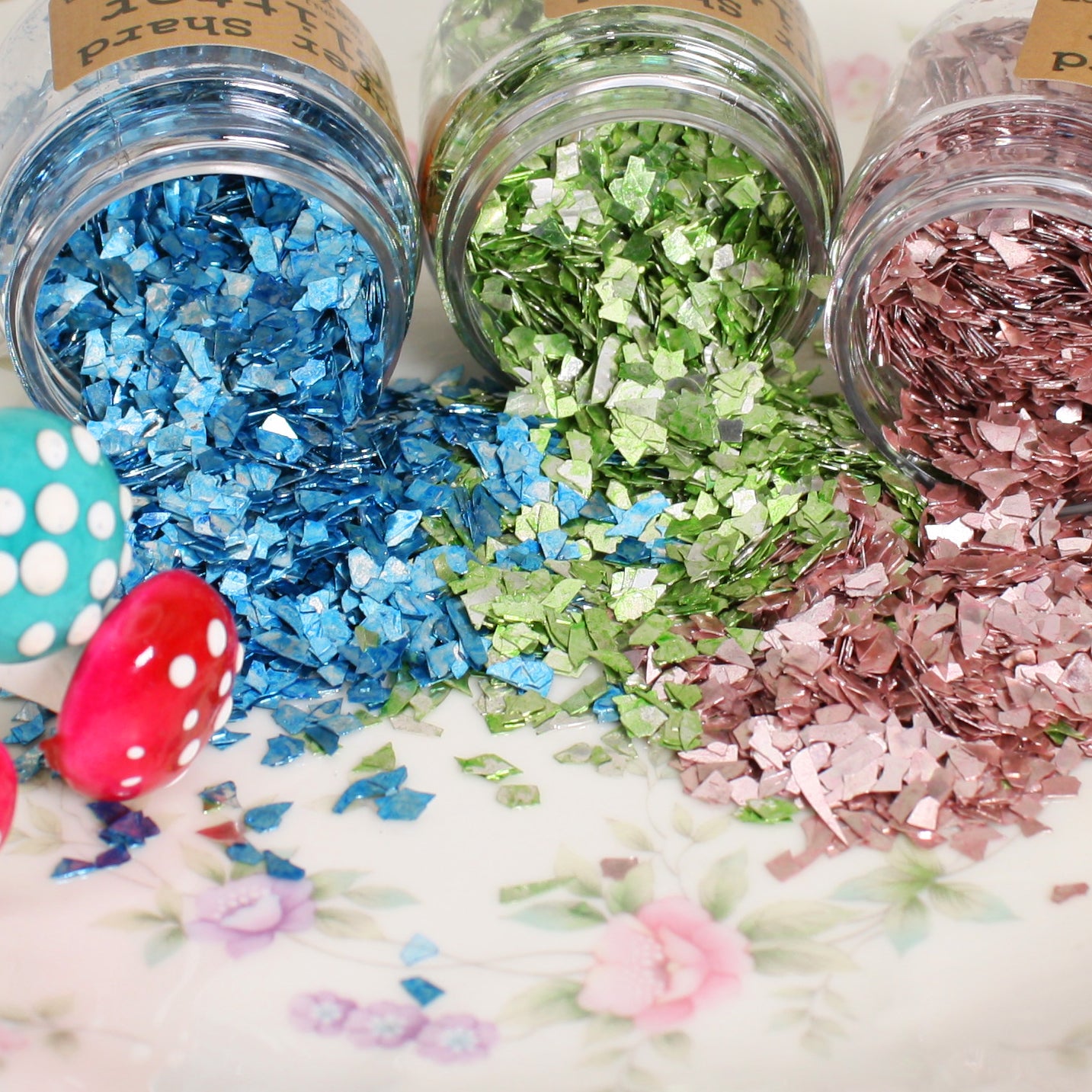 Pastel Shards Set - 3+oz of Glitters! - 311-0903