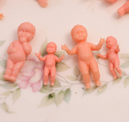 Baby - 24 Piece Set - 1" Tall - Retro Doll Minis - IV3-3670