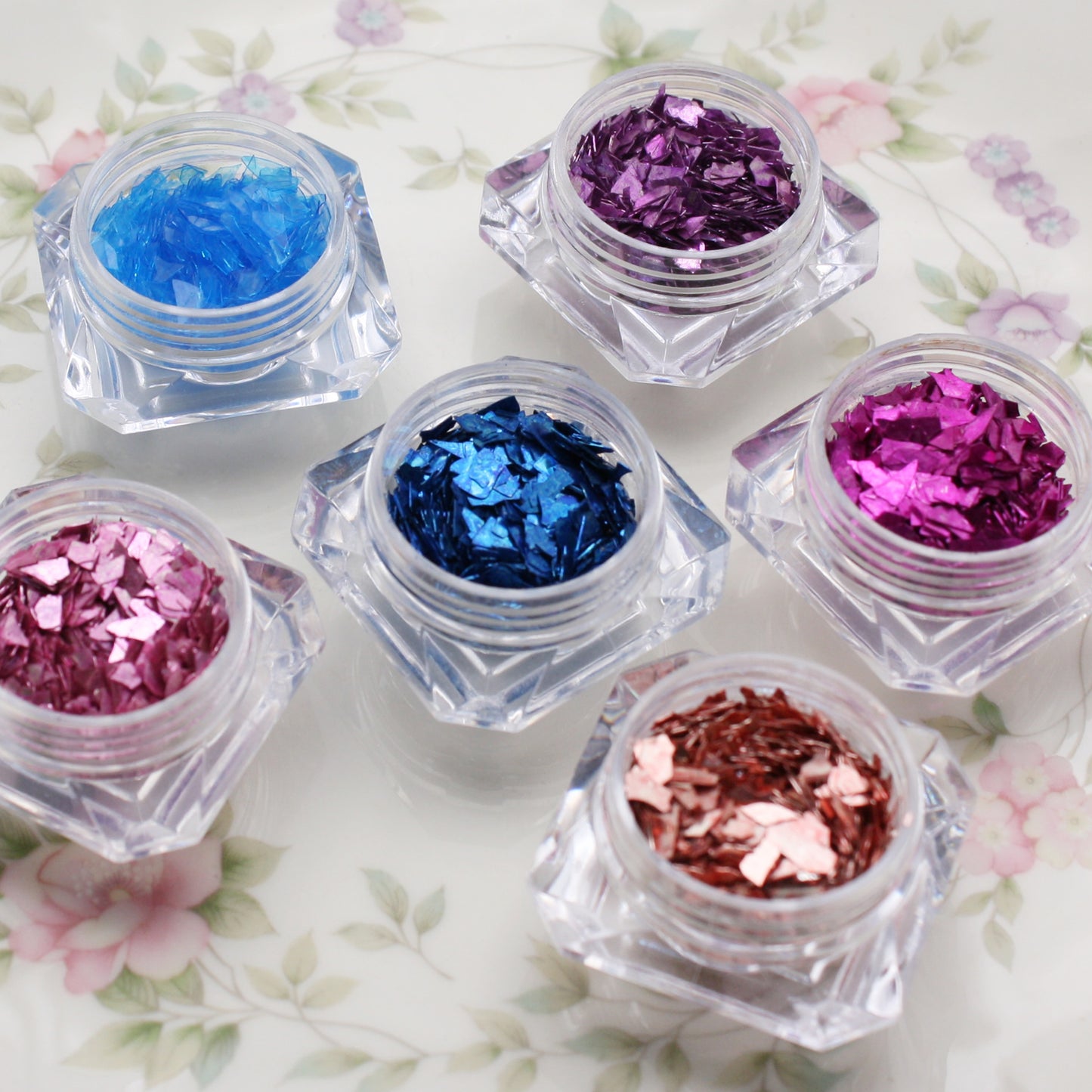 Super Shards - Pinks and Blues - 6 Glitters! - 311-0823