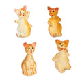 Cats - 1" Tall - Four playful cats -  Set of Four! #800-2611