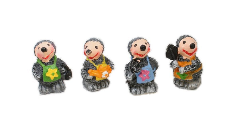 Mice or Mole Men - 1" Tall - Set of Four! #800-2616