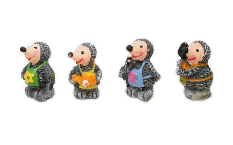 Mice or Mole Men - 1" Tall - Set of Four! #800-2616