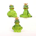 Frogs - 1" Mini Royal Frogs - Set of Three! #804-0088