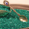 Green - Chunky Emerald Glass Glitter -  70 Grit